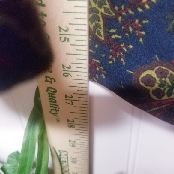 Notations Zip Up Paisley Size 1X Jacket - Picture 4 of 5